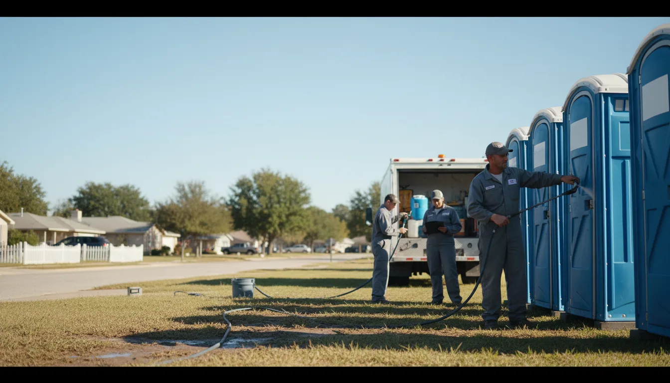 Long-Term Portable Toilet Rental in Chamberlain, SD near me